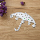Umbrella Heart DIY Metal Stencil Scrapbook Cutting Die Craft Album Card