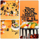 Wedding Halloween Style Cake Topper Set Cupcake Decor Baking Decoration