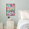 LOVE Flower Oil Paint By Numbers Kit DIY Acrylic Painting on Canvas Framele