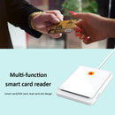 USB 2.0 Smart Card Reader for CAC IC ID Bank SIM Card Windows 7 8 10 Vista Newly