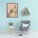 11CT Full Cross Stitch Flower Bird Stamped DIY Cotton Thread Printed Needlewo