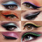 Glitter Eyeliner Stickers Longlasting Self-Adhesive Eyelid Strips for Women