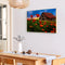 Canvas Painted Oil Paint By Numbers Cabin Flowers Wall Art Modern Bedroom D