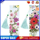 2x Flower Diamond Painting Bookmark DIY Special Shaped Drill Tassel (SQ29)