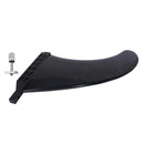 9in Surfing Tail Fin Removable Paddle Rudder Surfboard Stabilizer (Black) Newly