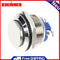 19mm 250V High Round Head Current Stainless Steel Button Switch Waterproof Boat Aut