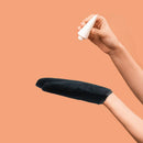 1pc Body Self Tanning Oiling Applicator Gloves Body Cleaning Glove (Black) Newly
