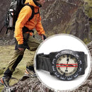 50m Diving Compass Underwater Cave Camping Compass With Wrist Strap Diving Watc&
