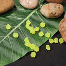 100pcs Luminous Glowing Stones Glow in the Dark Garden Decor Pebble (E) Newly