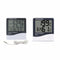 With Clock LCD Digital Thermometer Humidity Meter Temperature Meter Hygrometer