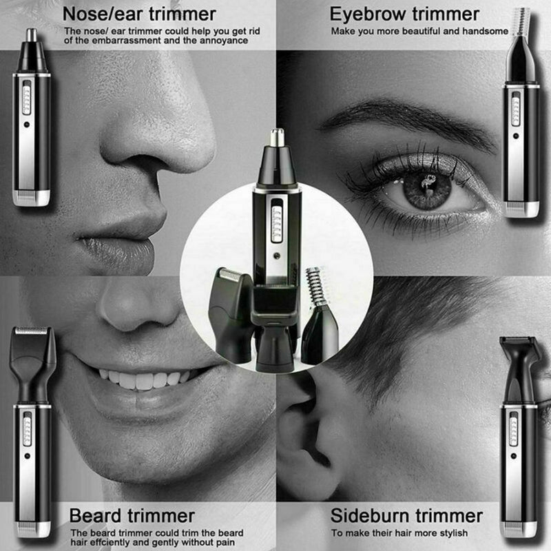 Clipper Rechargeable Nose & Ear Trimmer Grooming Kits Shaver Hair Beard Shaver
