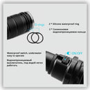 Diving Flashlight Underwater Torch Snorkeling Accessories Scuba Dive Lamp