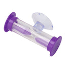 3min Hourglasses Children Teeth Brushing Timer with Suction Cup (Purple)