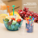 Animal Fruit Picks- Kids Bento Food-Grade Fork Picks for Baby Showers Parti
