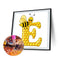 5D Diamond Painting Kit DIY Bee Round Drill Mosaic Picture Art