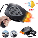 Portable Car Heater 12V 150W High Power Fast Heating Fan Anti-Fog Heater Newly