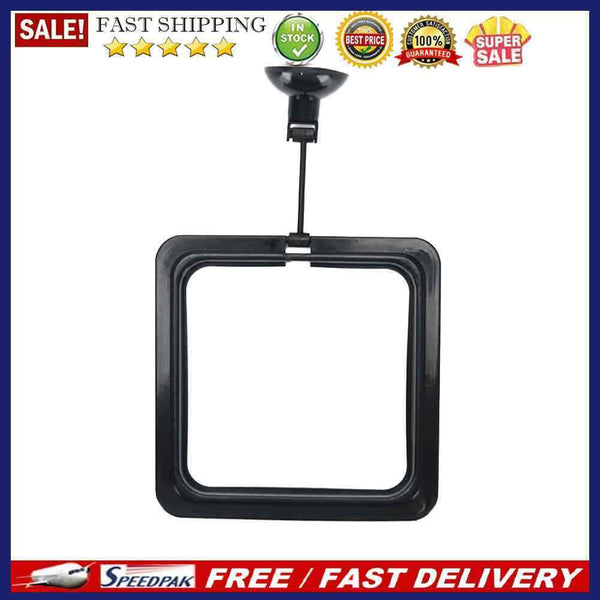 Aquarium Feeding Ring Fish Tank Station Floating Food Tray Feeder Square Circle