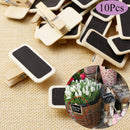 Memo Label Party Decor Notice Sign Chalkboard Mini Blackboard Message Note Clip