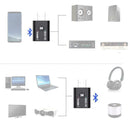 Bluetooth-compatible 5.0 Audio Transmitter Receiver For TV F7L3 Adapter Car U0Y2