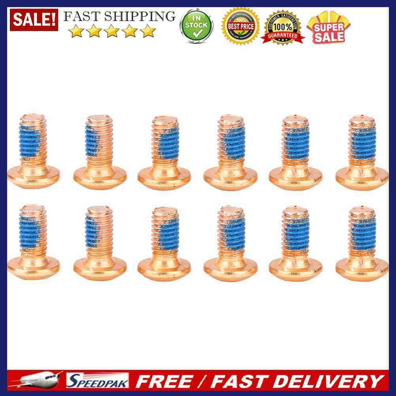 M5x8mm Disk Brake Rotor Bolts T25 Torx Titanium TI MTB Bike Water Bottle Bolt
