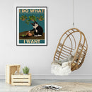 5D DIY Diamond Painting Kit Full Round Drill Letter Black Cat Decor (B4457)