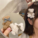 Fashion Bow Bowknot Jewelry Headdress Side Bangs Clip Headwear Hairpin