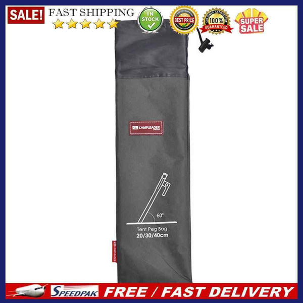Tent Pegs Bag Camping Wind Rope Tent Nail Storage Pouch Travelling Accessorie