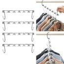 Gnayiz Hangers Space Saving, 9 Holes Magic Hangers 360 Rotating Dresses