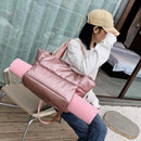 Dry-Wet Separation Yoga Handbag Large Capacity Multifunctional Bag (Pink) Newly