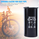 Bike Seat Tube Aluminum Alloy Seatpost Reducing Sleeve Adapter Adjust Diamete