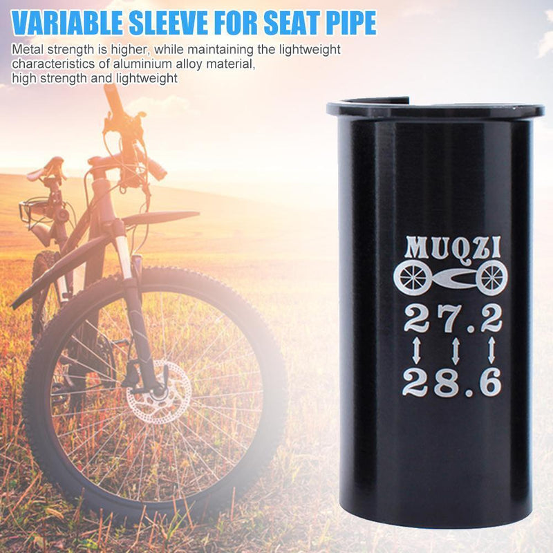 Bike Seat Tube Aluminum Alloy Seatpost Reducing Sleeve Adapter Adjust Diamete