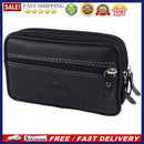 Male Pure Color Mobile Phone Holder Zipper Outdoor Jogging Sports Running Bag