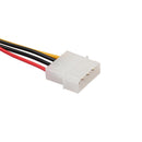 1pcs IDE 4-Pin Male to IDE 4-Pin Female Extension Power Cable 18cm