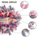 Independence Day Wreath 4Th of July Wreaths Decor Decoration Door Front