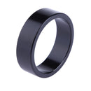 5pcs Aluminum Alloy Bicycle Headset Pad Front Riser Pad Fork Gasket(Black) Newly