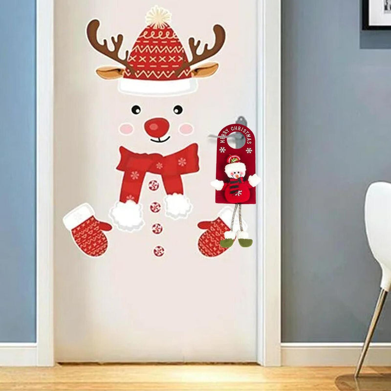 Christmas Pendant Hanging Door Decorations Xmas Tree Home Party Ornaments #