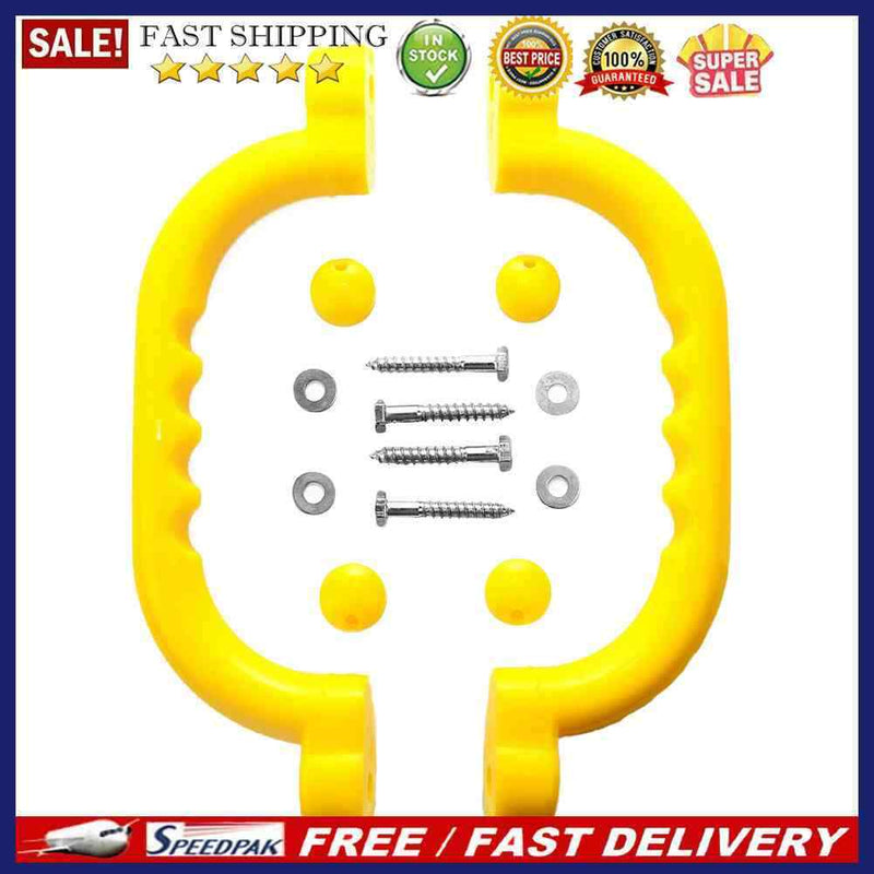 1 Pair Kids Playground Nonslip Safety Grab Handles Mounting Hardware Kit Su