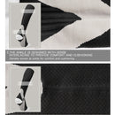 Compression Socks Unisex Sports Running Football Elastic Socks (Black S/M) Newly