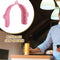 U-shaped Gripper Manual Can Jar Opener Cap Lid Beer Bottle Openers (Pink)