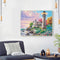 Seaside Villa Lighthouse Wall Oil Paint By Number Home Canvas Wall Poster