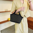 Summer Women Straw Handbag Boho Beach Holiday Female Woven Handle Tote Purses