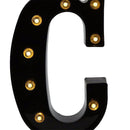 Letters LED Night Lights Alphabet Symbol Sign Lamp Home Wedding Decor (C) Newly