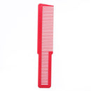 Hairdressing Carbon Anti-static Comb Wide Tooth Hair Clipper Comb (Orange)