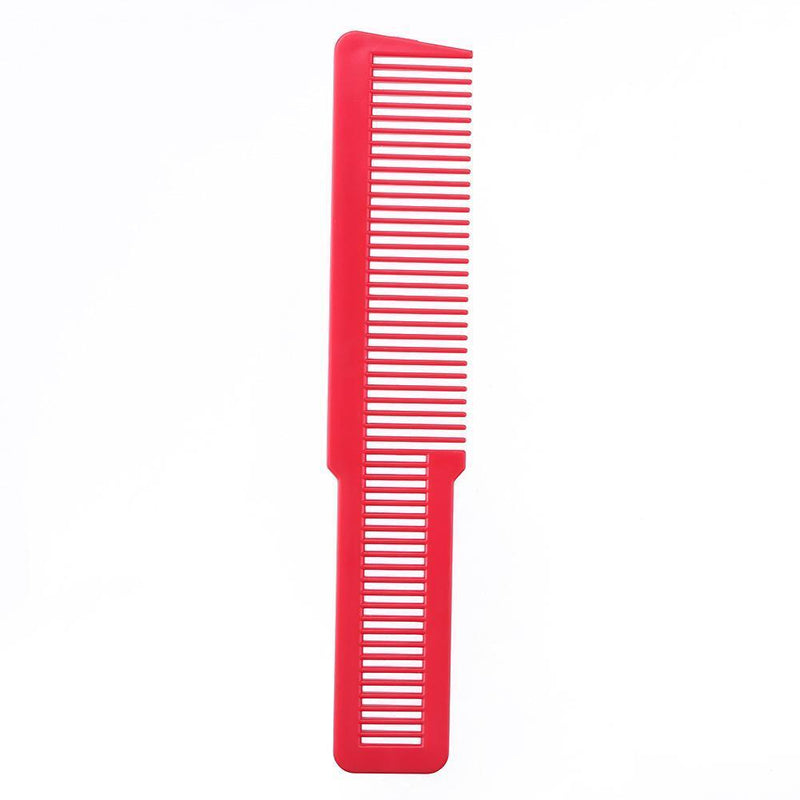Hairdressing Carbon Anti-static Comb Wide Tooth Hair Clipper Comb (Orange)