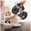 Press Coffee Brewer French Filter Manual Coffee Maker Kettle Glass Teapot
