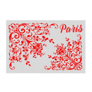 Letter Alphabet Layering Stencils Embossing Template Scrapbooking Stamp