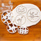 Witch Cat Pumpkin Shaped Halloween Party Biscuit Mold Cookie Embosser Mold