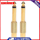 1pc 6.35mm 1/4 in Mono Male Pin to RCA Female Audio Adapter