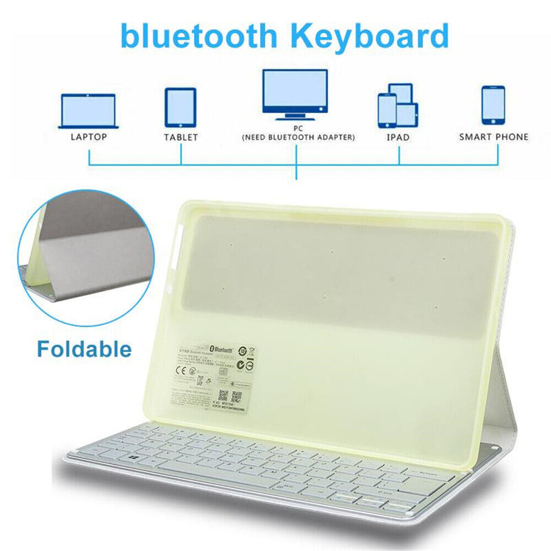 Bluetooth Keyboard Dock and Tablet Case KT-1252 Silve For Acer Iconia Tab W700