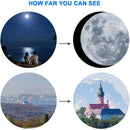 Astronomical Telescope Set Portable Kids HD Zooming Stargazing Monocular Gifts